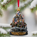 Top Gun Flying Proud For 250 Years Christmas Ornament Top Gun Merch Xmas Gifts For Patriots - Merchluma