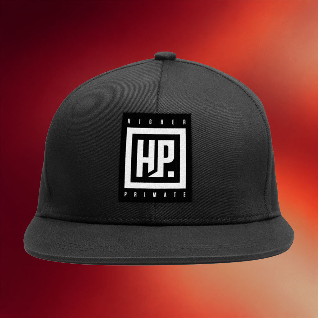 Higher Primate Merch 2026 HP Logo Square Snapback Hat Joe Rogan Merch Gift Ideas For BFF - Merchluma