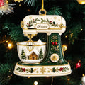 Personalized Baking Mixer Christmas Ornament Xmas Tree Decor Gift for Baking Bakers - Merchluma