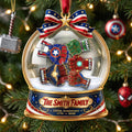 Personalized Marvel Avengers USA 250th Anniversary First Bump Christmas Ornament Xmas Gifts - Merchluma