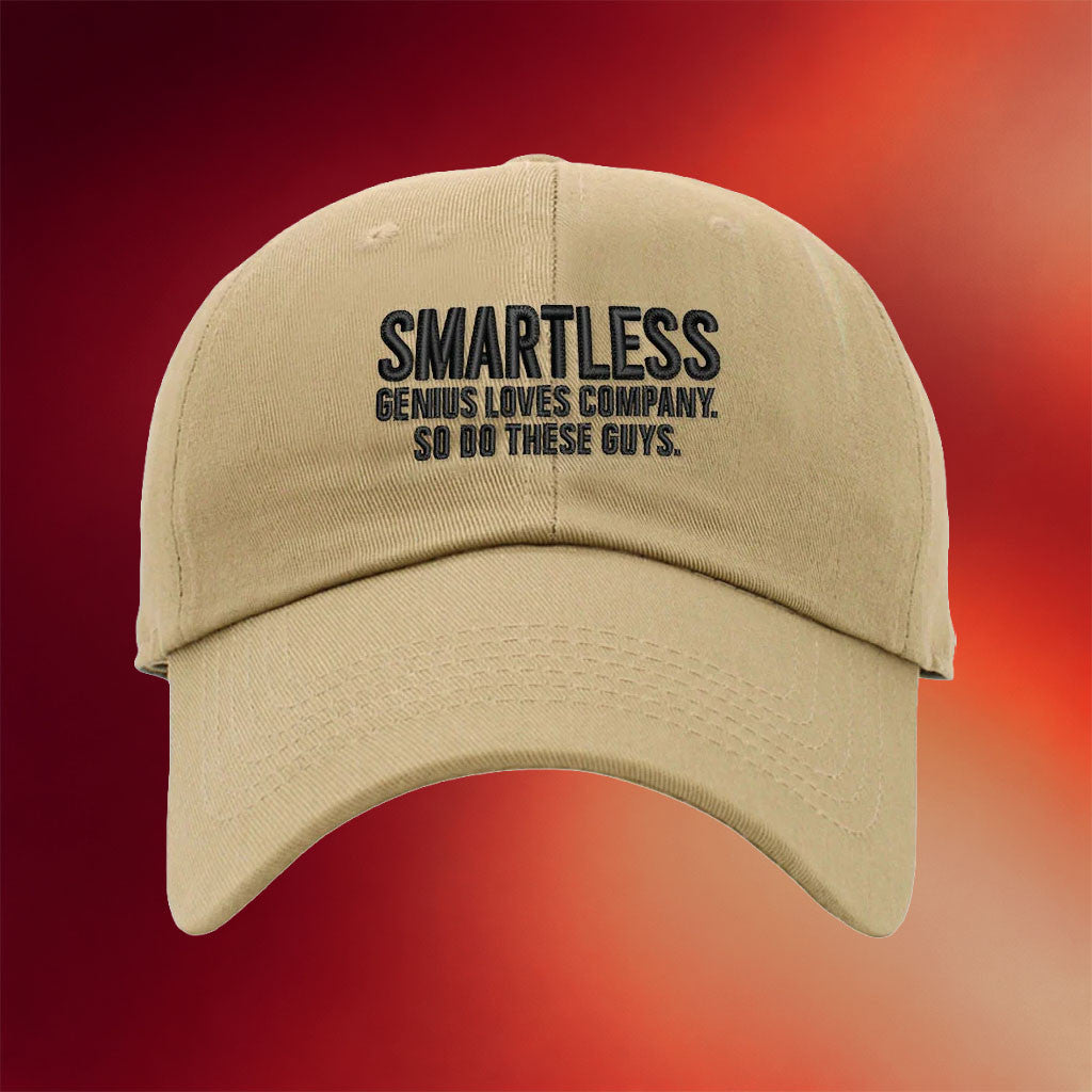 SmartLess Merch 2026 SmartLess Genius Loves These Guys Embroidered Hat Gifts For Podcast Fan - Merchluma