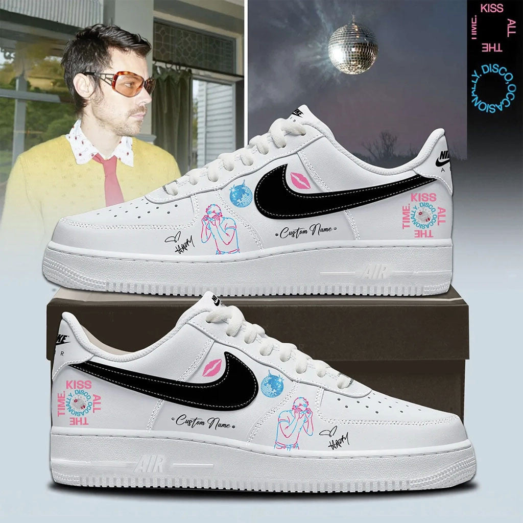 Custom Harry Styles Merch 2026 Kiss All The Time Disco Occasionally Shoes Friends Gifts - Merchluma