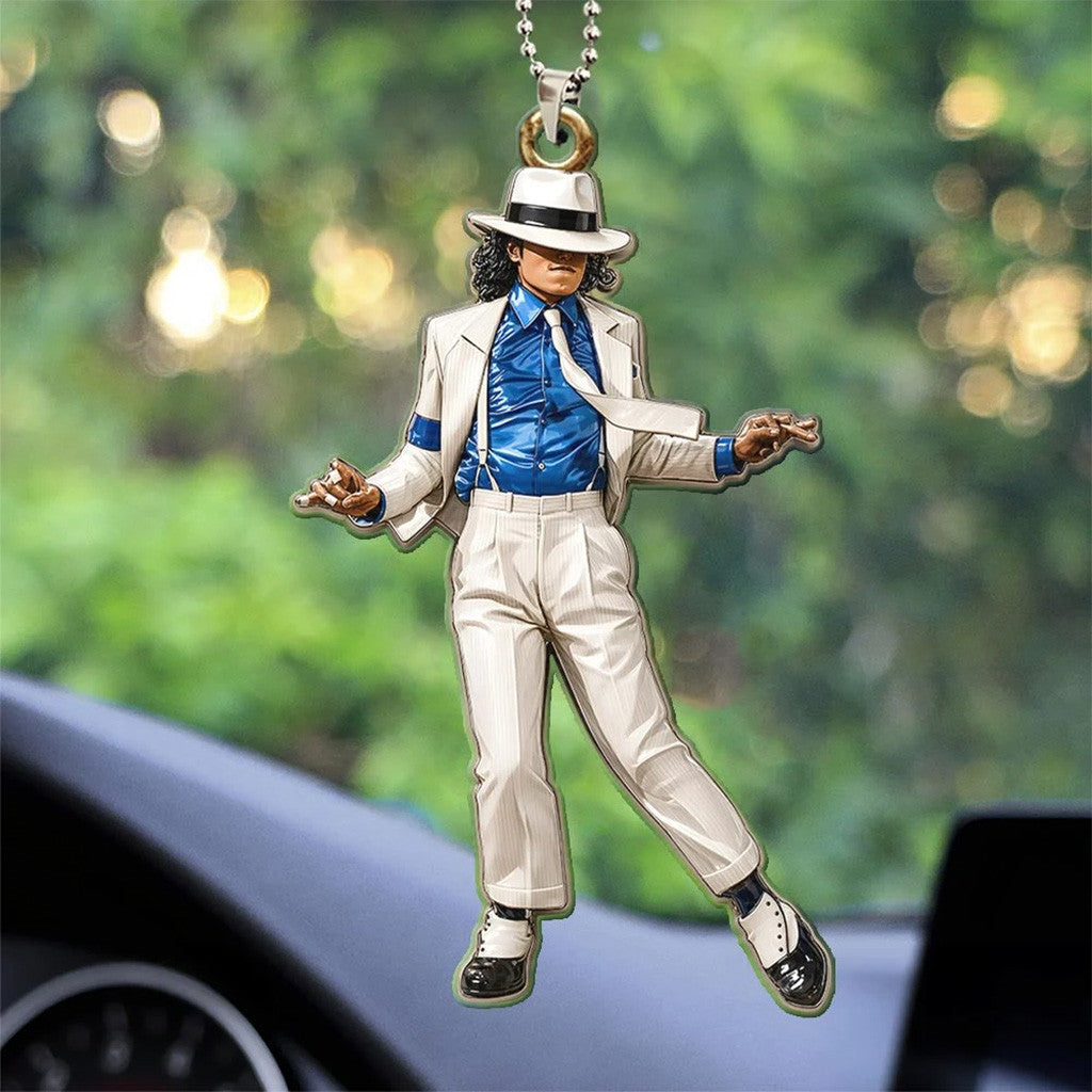 Michael Jackson Smooth Criminal Car Ornament Car Decor Accessories Michael Jackson Merch - Merchluma