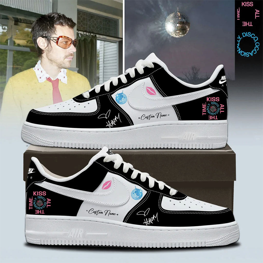 Custom Harry Styles Merch 2026 Kiss All The Time Disco Occasionally Shoes Gifts For BFF - Merchluma