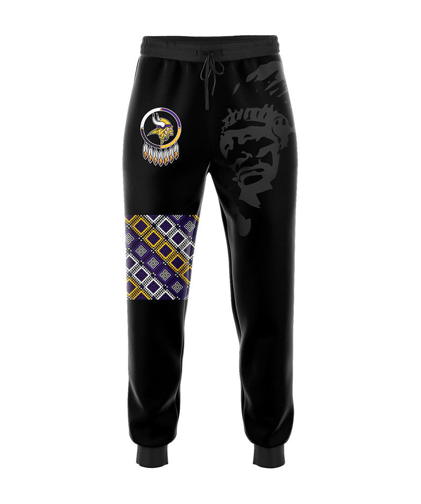 Minnesota Vikings Native American Heritage Month Jogger MN Vikings Merch Football Fan Gifts - Merchluma