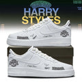 Customized Harry Styles Merch Kiss All The Time Disco Occasionally Low Top Sneakers White Gifts - Merchluma