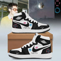 Custom Harry Styles 2026 Kiss All The Time Disco Occasionally Shoes Harry Styles Merch Black - Merchluma