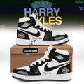 Custom Harry Styles Merch Kiss All The Time Disco Occasionally High Top Shoes Him Presents - Merchluma