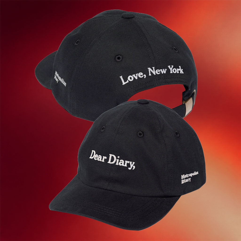 The New York Times Merch The Daily Metropolitan Diary Hat Embroidered Love New York Cap - Merchluma
