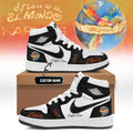 Custom Karol G Merch Viajando Por El Mundo Tropitour Sneakers Gifts For Music Lovers - Merchluma