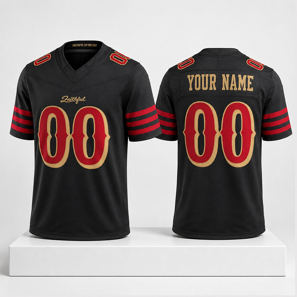 Personalized San Francisco 49ers Rivalry Uniforms Jersey 2026 SF 49ers Merch Game Day Apparel - Merchluma