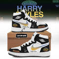 Personalized Harry Styles Merch Kiss All The Time Disco Occasionally High Top Sneakers Son Gifts - Merchluma