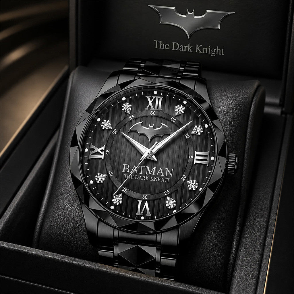 Batman The Dark Knight Luxury Alloy Charley Watch Batman Merch Husband Gifts - Merchluma