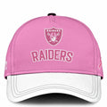 Las Vegas Raiders 2026 x Breast Health Awareness Night Hat Raiders Merch Gifts For Her - Merchluma