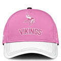 Minnesota Vikings 2026 x Breast Health Awareness Night Hat Vikings Merch Gifts For Sister - Merchluma