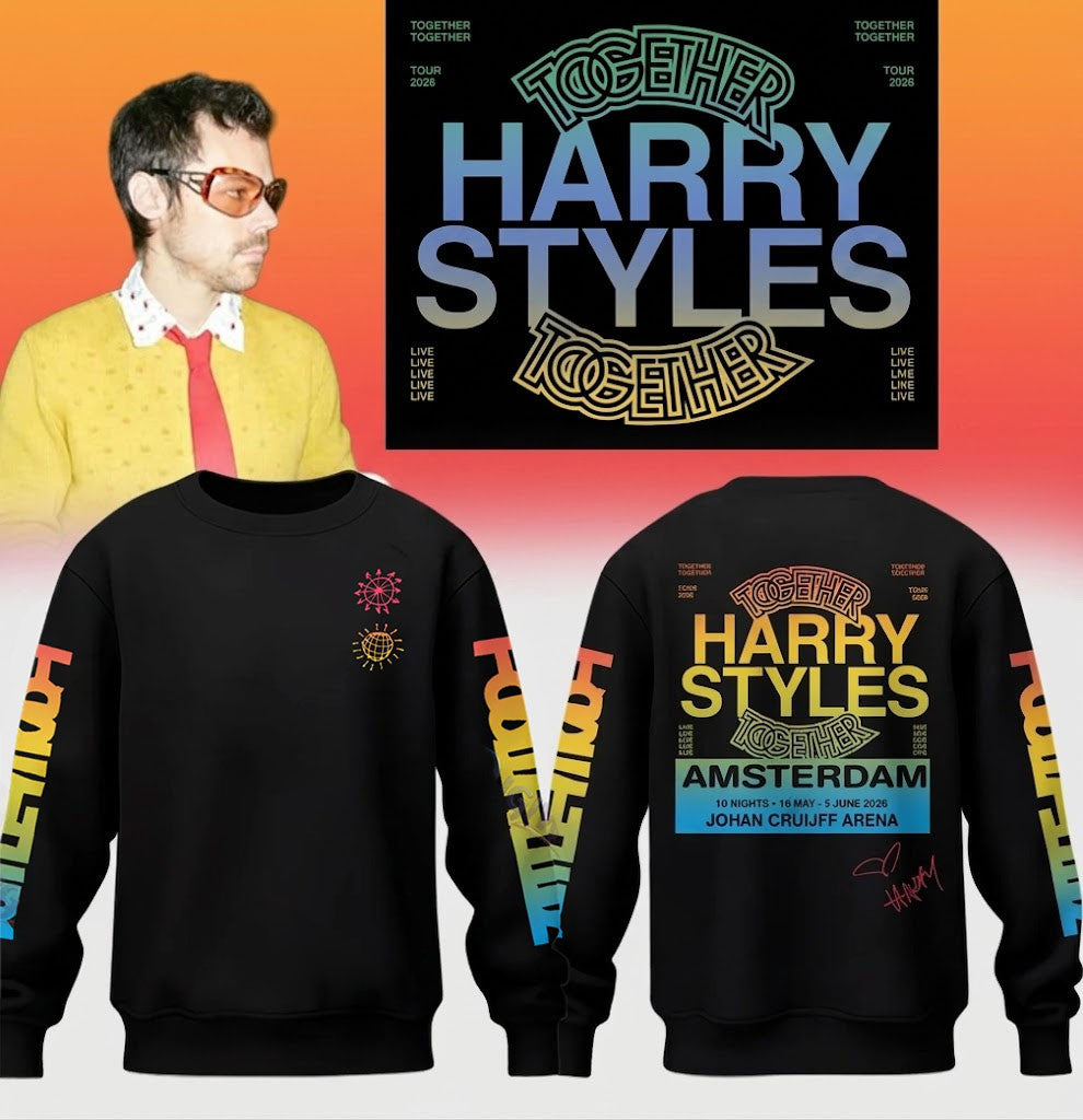 Harry Styles Merch Kiss All The Time Disco Occasionally Sweatshirt Pop Music Fans Gifts - Merchluma