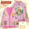 Personalized Winnie-the-Pooh 100th Anniversary Cardigan Cute Birthday Gift For BFF - Merchluma