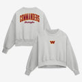 Washington Commanders Merch 2026 Washington Commanders Primetime Phoenix Cropped Sweatshirt Women's - Merchluma