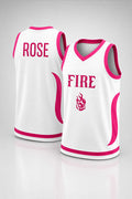 Portland Fire Rose Dragon 2026 Basketball Jersey Portland Fire Merch Gifts For Basketball Fan - Merchluma