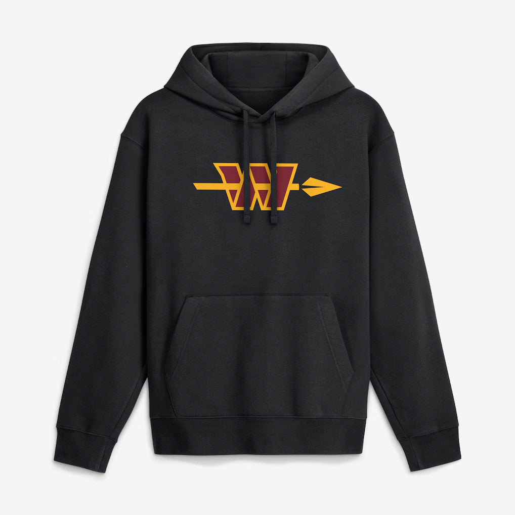 Washington Commanders Merch 2026 Commanders Franchise Focus Club Hoodie Black Game Day Gifts - Merchluma