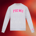 Phi Mu Merch 2026 Phi Mu Steady State Crewneck Phi Mu Sweatshirt Best Gifts For Her - Merchluma