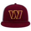 Washington Commanders Merch 2026 Commanders New Era Core Team Trucker Snapback Hat Embroidered - Merchluma