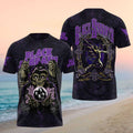 Black Sabbath Skeleton Demon Vintage T-Shirt Black Sabbath Merch Present For Band Fans - Merchluma