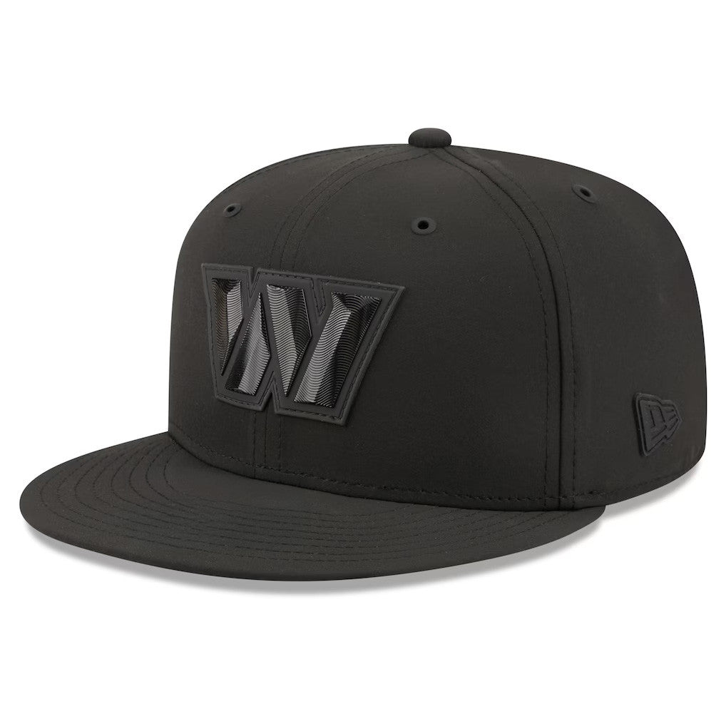 Washington Commanders Merch 2026 Washington Commanders New Era Sideline Snapback Hat Black - Merchluma