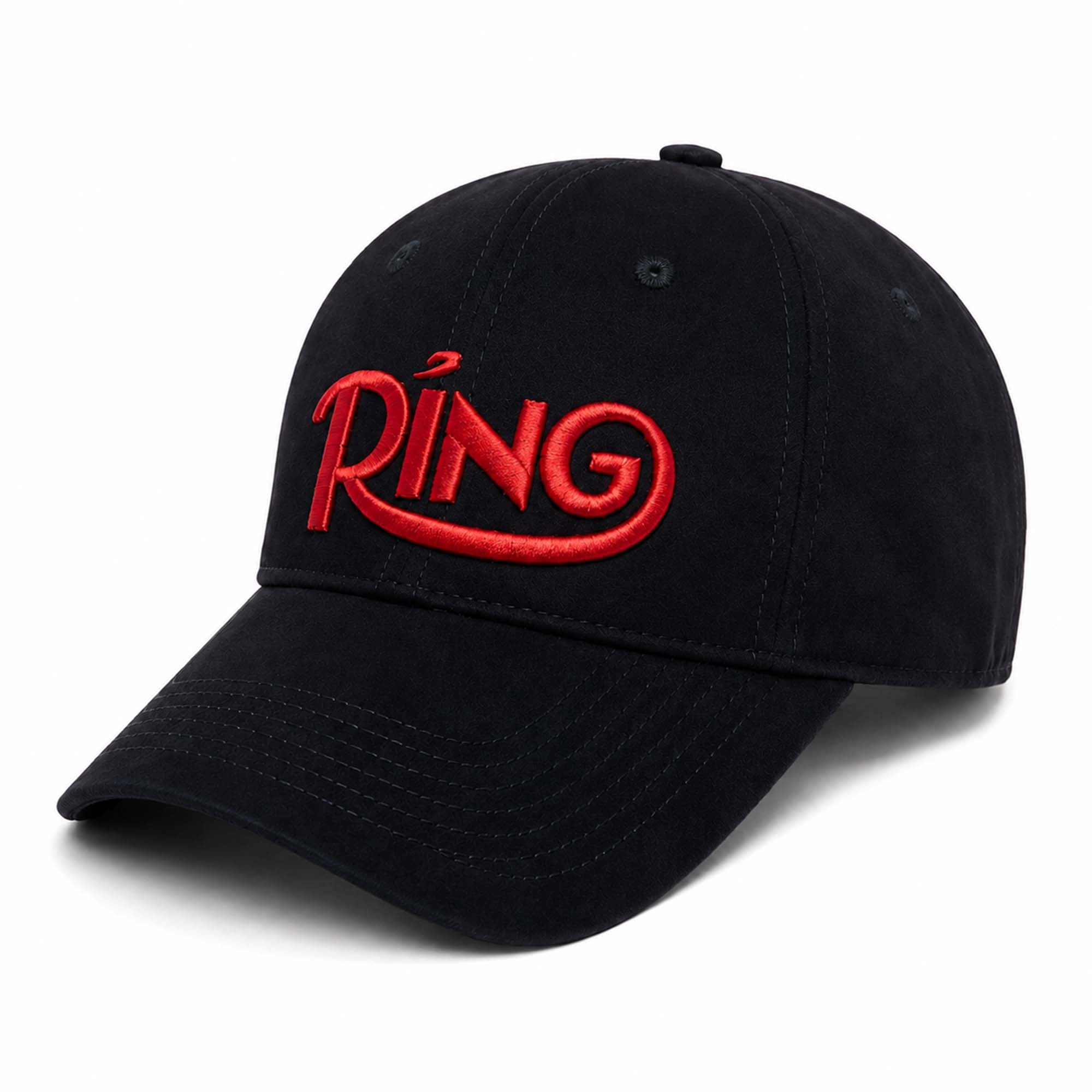 RING x BOXRAW Black Boxing Cap Las Vegas 2026 Hat Embroidered Gift For Brothers - Merchluma