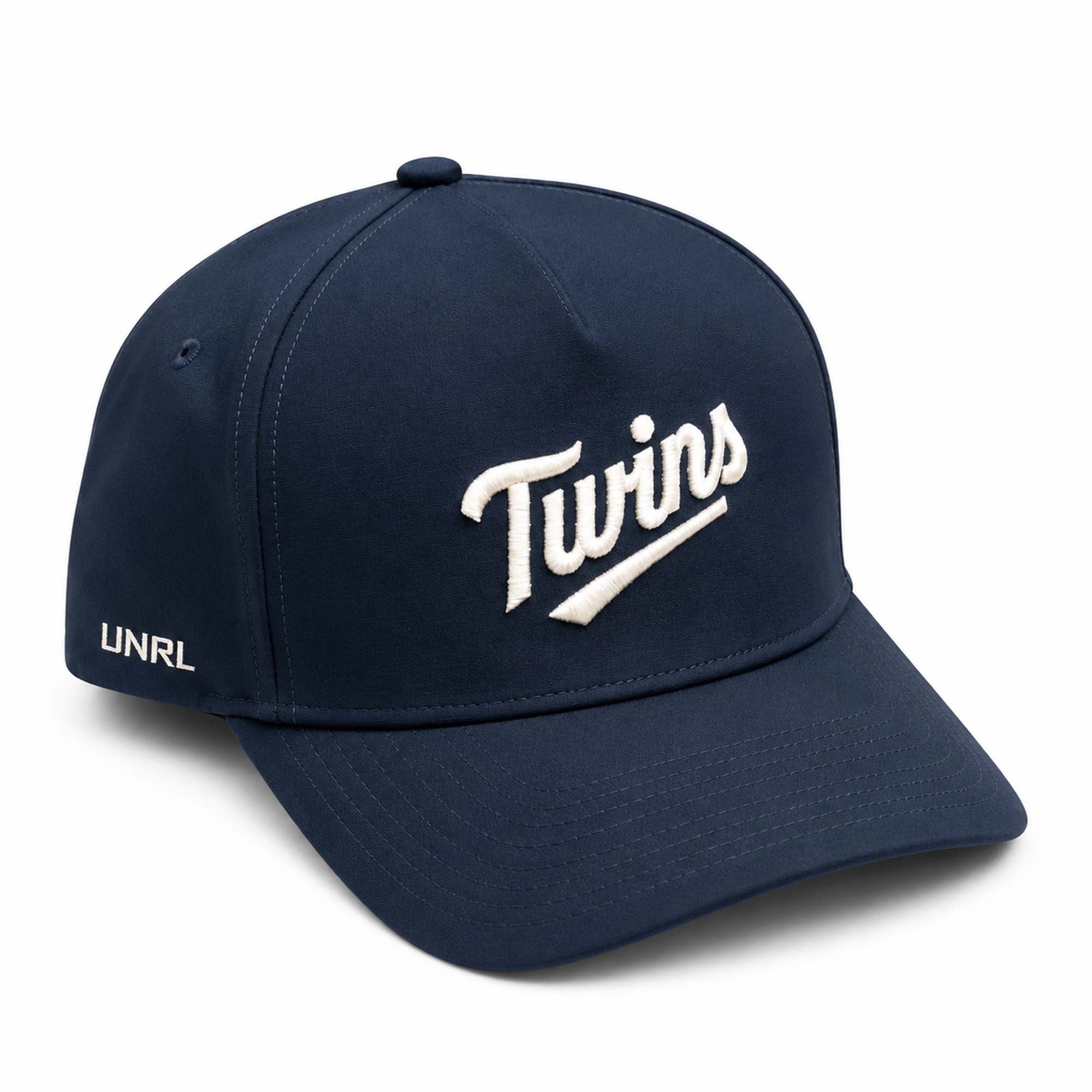 UNRL X Minnesota Twins Embroidered Hat 2026 MN Twins Merch Cool Gifts For Baseball Lovers - Merchluma