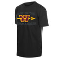 Washington Commanders Merch 2026 New Era Hail To The Commanders T-Shirt Black Football Fan Gear - Merchluma