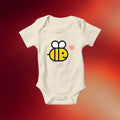 The New York Times Merch The Daily 2026 Heart Bee Baby Onesie Newborn Baby Gifts - Merchluma