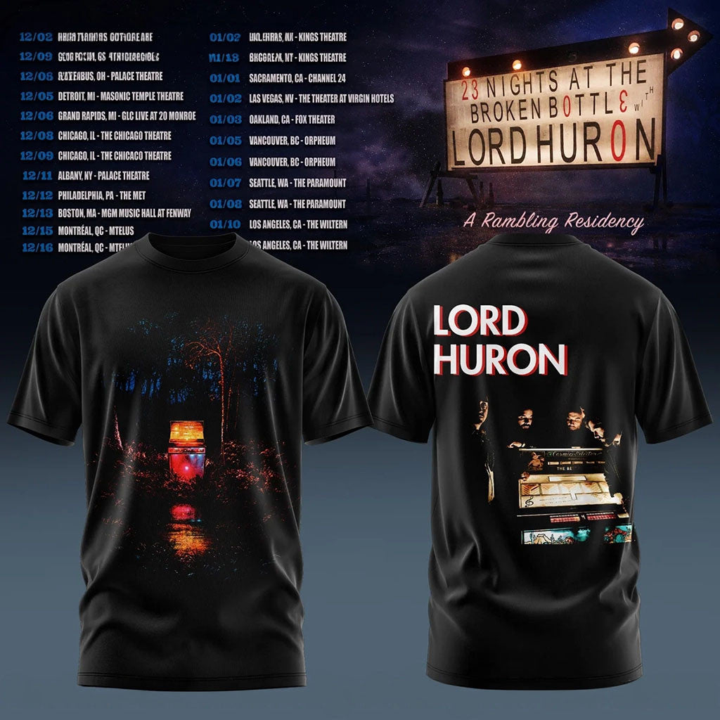 Lord Huron A Rambling Residency Shirt 2026 Lord Huron Merch Cool Gifts For Music Lovers - Merchluma