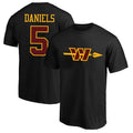Jayden Daniels T-Shirt Washington Commanders Merch No 5 Shirt American Football Presents - Merchluma
