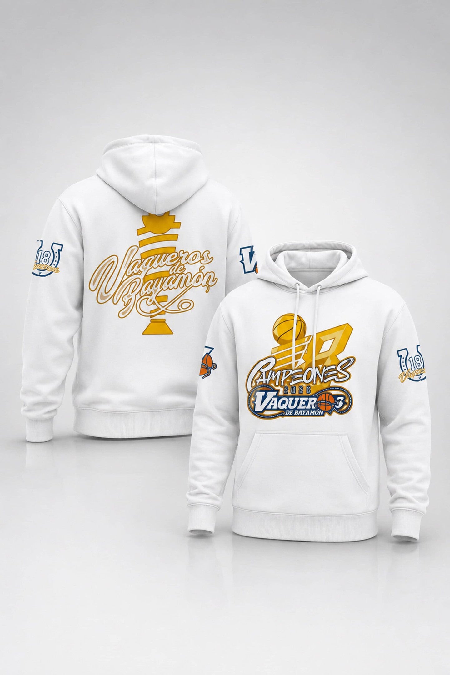 Vaqueros De Bayamon Merch 2026 Baloncesto Superior Nacional Campeones Hoodie Basketball Fan Gift - Merchluma