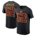 Sonny Styles T-Shirt Black Washington Commanders Merch 2026 No 52 Shirt Gift For Football Fans - Merchluma