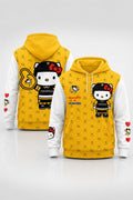 Pittsburgh Penguins X Hello Kitty Night 2026 Pattern Hoodie Pittsburgh Penguins Merch Cute Gift - Merchluma