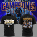 Vaqueros de Bayamon Merch BSN 2026 Campeones Graphic T-Shirt Best Gifts For Basketball Lovers - Merchluma