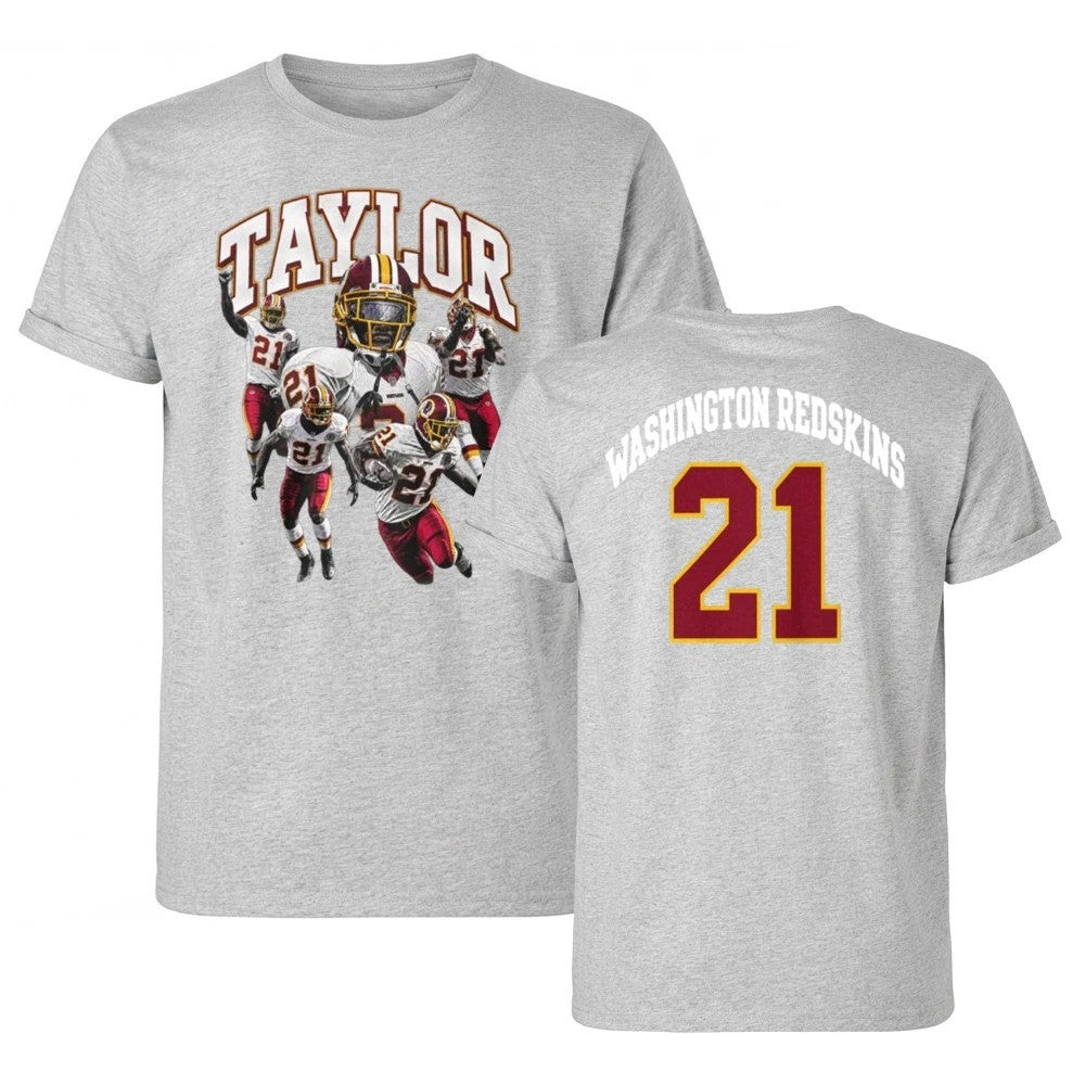 Washington Redskins Merch 2026 #21 Sean Taylor Collage T-Shirt Football Related Gift Ideas - Merchluma
