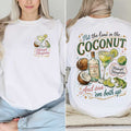 Midnight Margaritas Tropical Cocktail Midnight Coconut T-Shirt Tequila Cocktail Graphic Tee - Merchluma