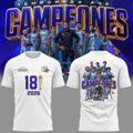 Vaqueros de Bayamon Merch BSN 2026 Campeones Graphic T-Shirt Gifts For Basketball Fan - Merchluma