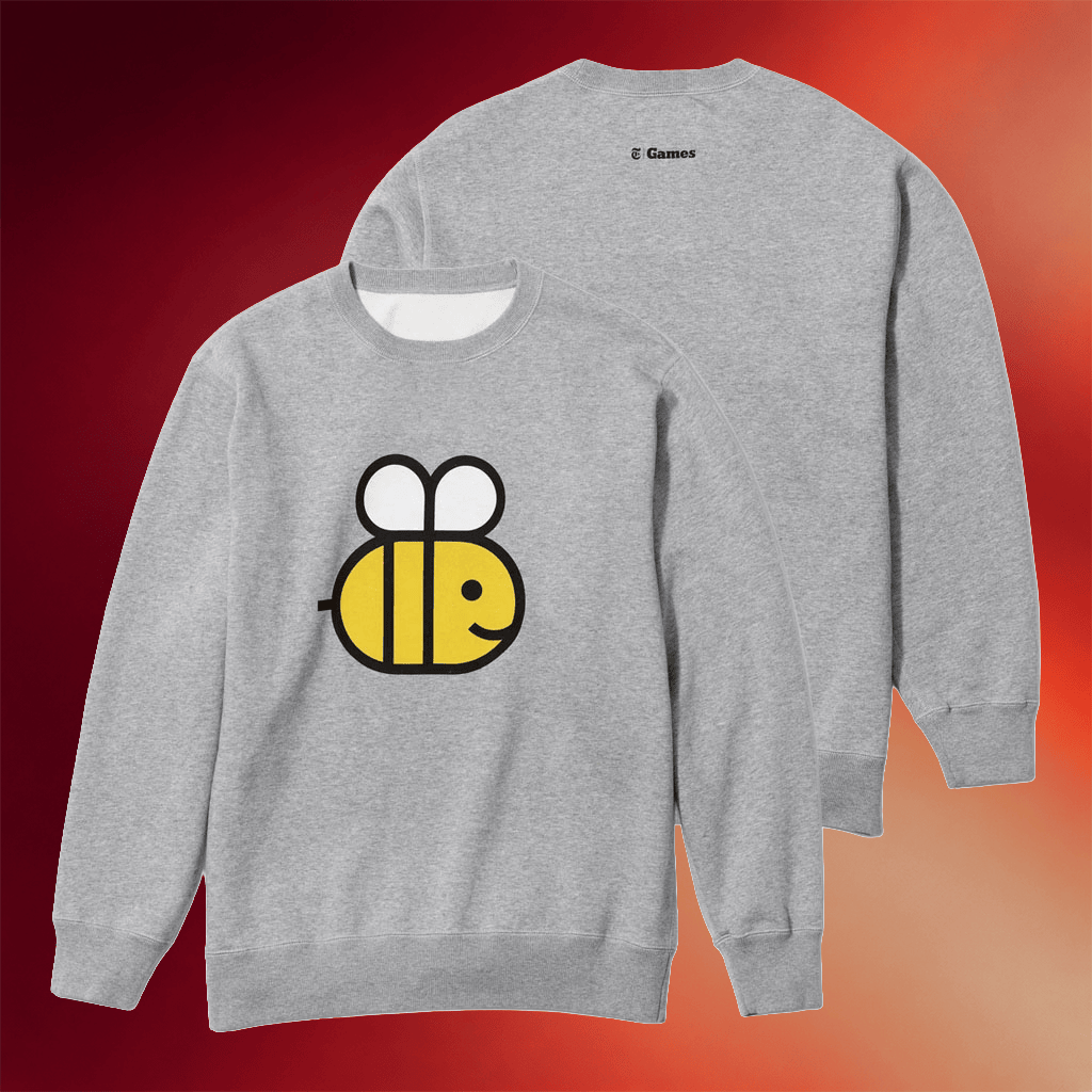 The New York Times Merch The Daily 2026 Big Bee Sweatshirt Gifts Ideas For Friends - Merchluma
