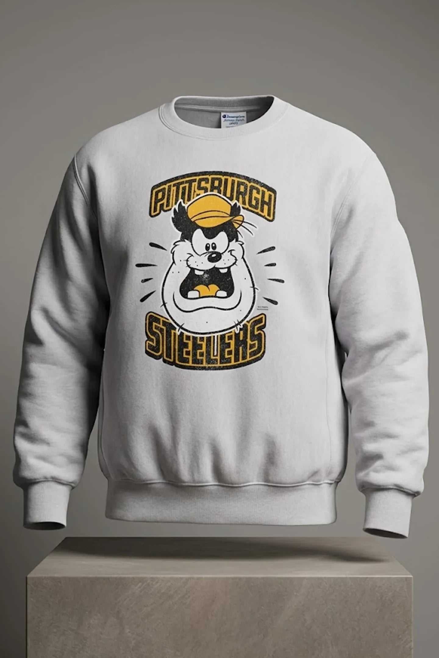 Disney NFL Collab Steelers Merch Pittsburgh Steelers Pete Sweatshirt Gift For Brothers - Merchluma