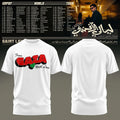Saint Levant Afandi World Tour 2026 Shirt Saint Levant Merch From Gaza With Love T-Shirt White - Merchluma