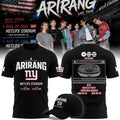 NY Giants X BTS World Tour Arirang T-Shirt New York Giants Merch Gifts For BTS Fans - Merchluma