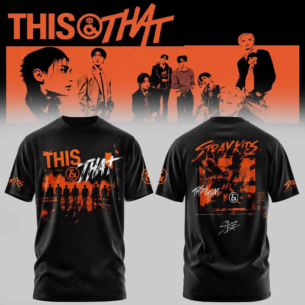 Stray Kids This And That Signature Shirt Stray Kids Merch Cool Gifts For Music Lovers - Merchluma