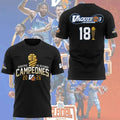 Vaqueros de Bayamon 2026 BSN Champions T-Shirt Vaqueros de Bayamon Merch Basketball Fan Gear - Merchluma