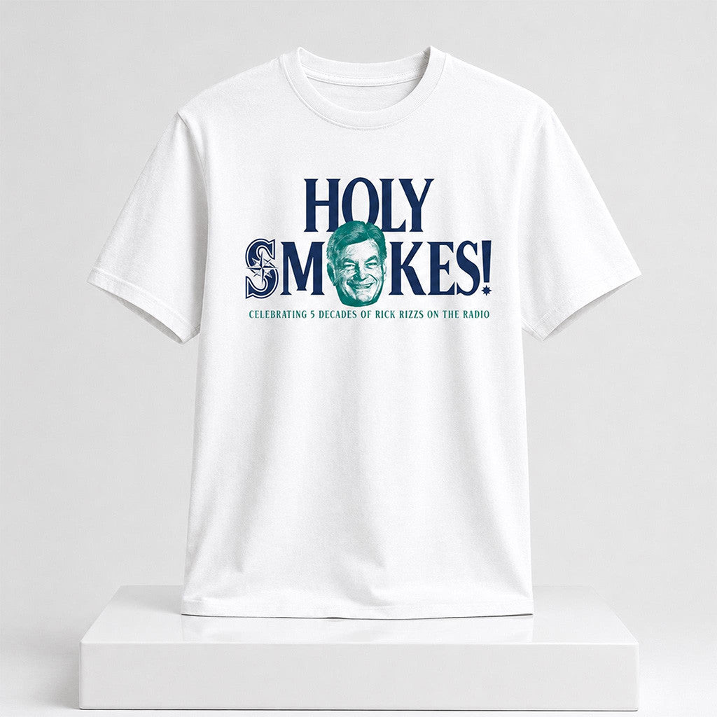 Mariners Holy Smokers Rick Rizzs Shirt 2026 Seattle Mariners Merch Baseball Team Player Gifts - Merchluma