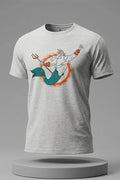 Miami Dolphins King Triton T-Shirt NFL X Disney Dolphins Collab Shirt Gift For Fans - Merchluma