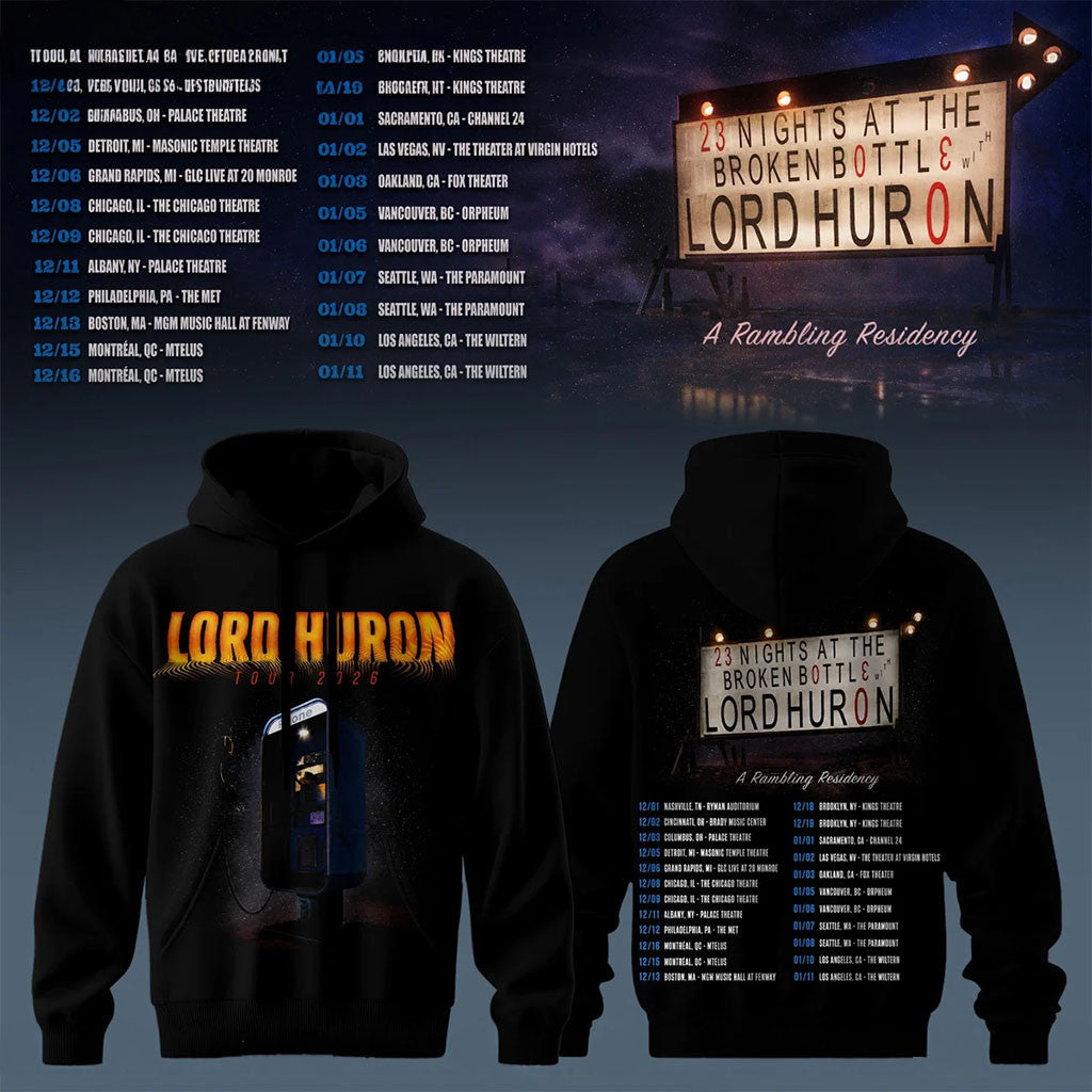 Lord Huron Tour 2026 Hoodie A Rambling Residency Lord Huron Merch Gifts For Music Lovers - Merchluma